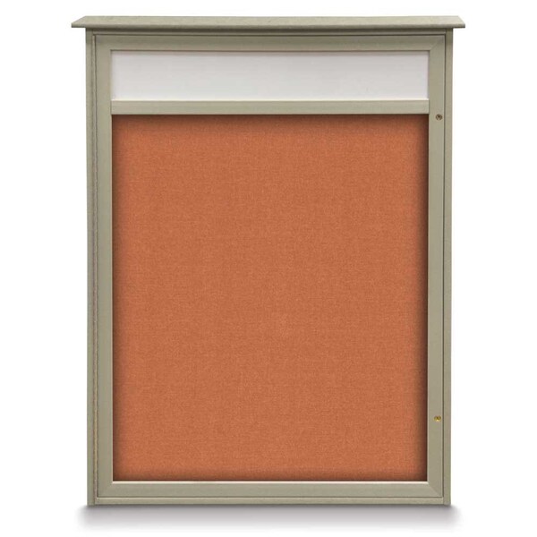 Triple Door Enclosed Indoor Letterboard
